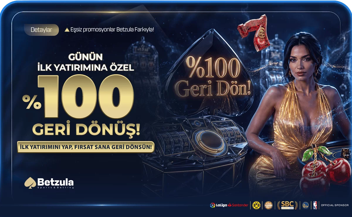 Betzula günün ilk yatırımına %100 geri dönüş